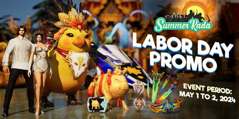 maharlika chirpy cabal|05.01.24 Labor Day Promo: Maharlika Set Promo .